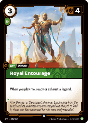 Royal Entourage (Foil)
