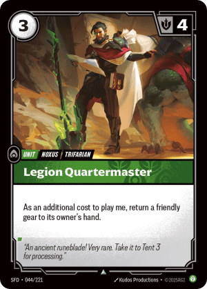Legion Quartermaster (Foil)