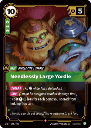Needlessly Large Yordle (Foil)