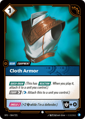 Cloth Armor (Foil)