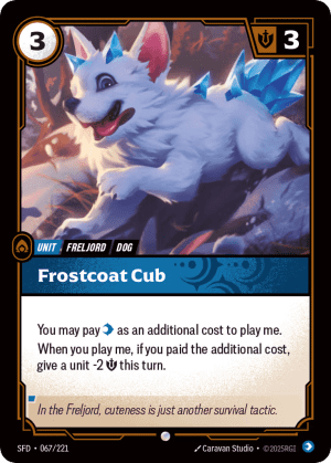 Frostcoat Cub (Foil)