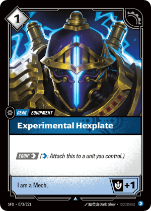Experimental Hexplate (Foil)