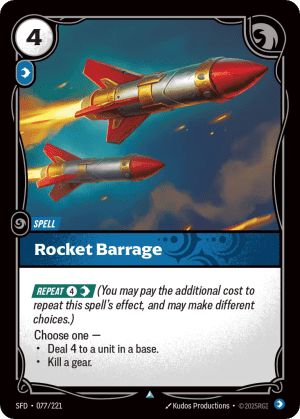 Rocket Barrage (Foil)