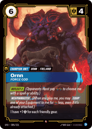 Ornn, Forge God (Foil)
