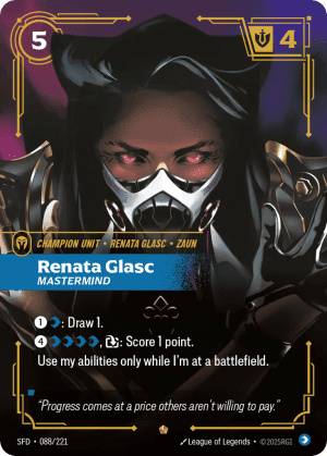 Renata Glasc, Mastermind (Foil)