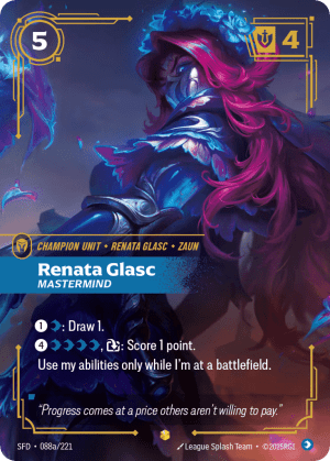 Renata Glasc, Mastermind (Foil)