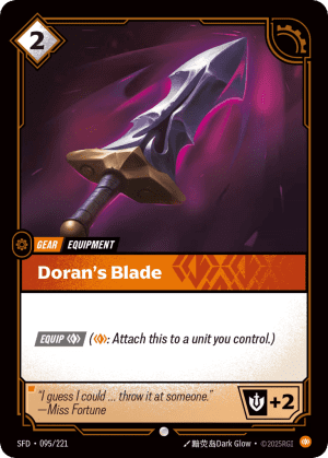 Doran's Blade (Foil)