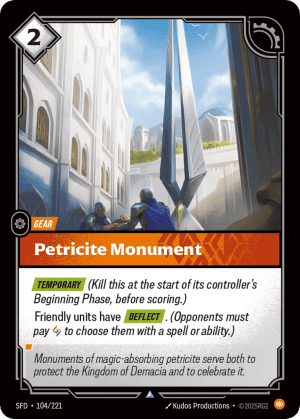 Petricite Monument (Foil)