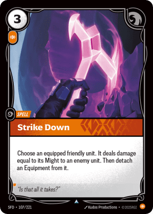 Strike Down (Foil)