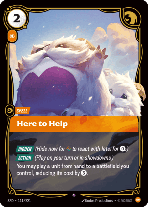 Here To Help (Foil)