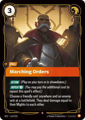 Marching Orders (Foil)
