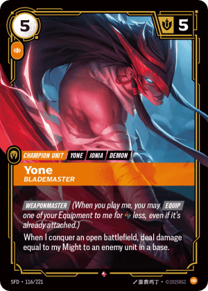 Yone, Blademaster (Foil)
