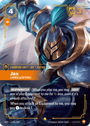Jax, Unrelenting (Foil)