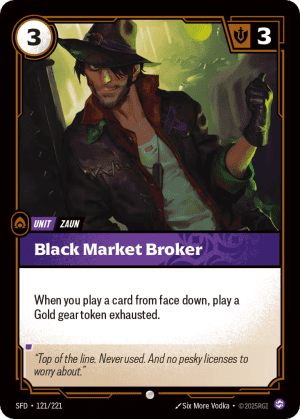 Black Market Broker (Foil)