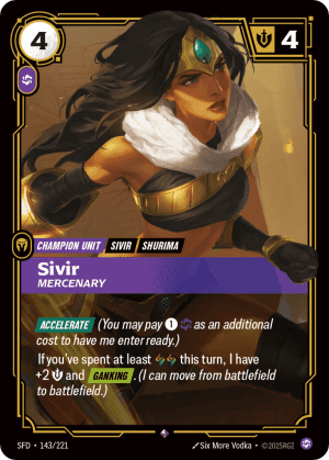 Sivir, Mercenary (Foil)