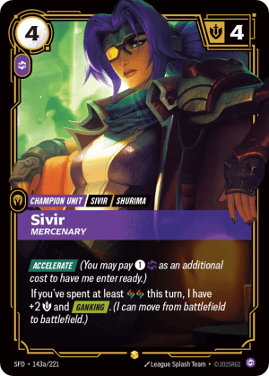 Sivir, Mercenary (Foil)