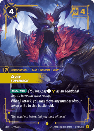 Azir, Sovereign (Foil)