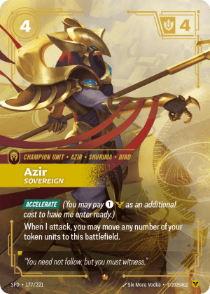 Azir, Sovereign (Foil)