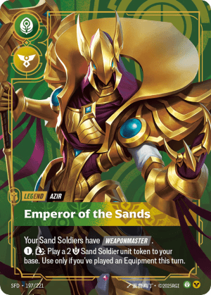 Emperor Of The Sands (Foil)