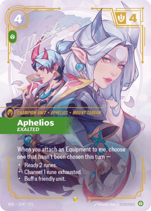 Aphelios, Exalted (Foil)