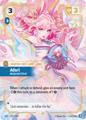 Ahri, Inquisitive (Foil)