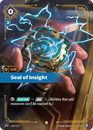 Seal Of Insight (Foil)