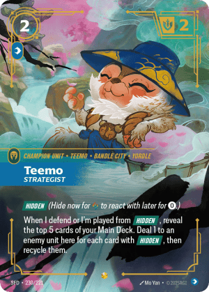 Teemo, Strategist (Foil)