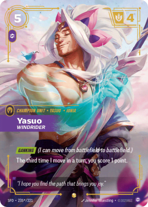 Yasuo, Windrider (Foil)