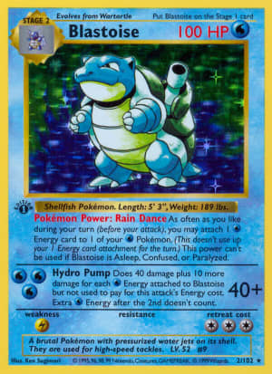 Blastoise (Unlimited Holofoil)