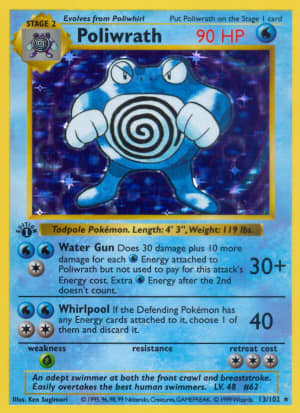 Poliwrath (Unlimited Holofoil)