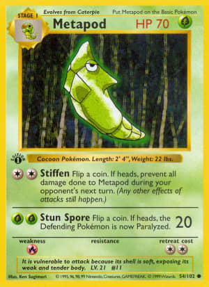 Metapod (Unlimited Shadowless)