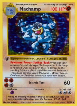Machamp (First Edition Unlimited Holofoil)