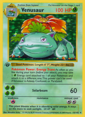 Venusaur (Unlimited Holofoil)