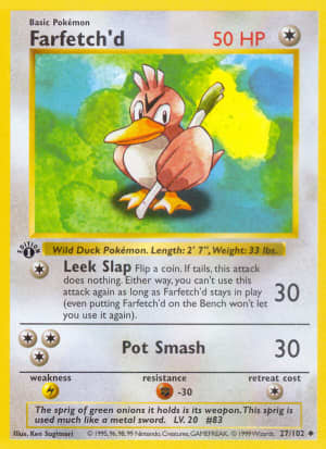 Farfetch'd (Unlimited Shadowless)
