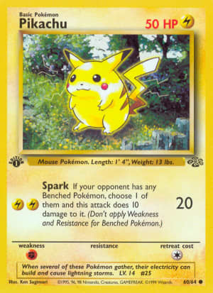 Pikachu (W Stamp)
