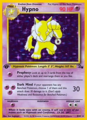 Hypno (Unlimited Holofoil)