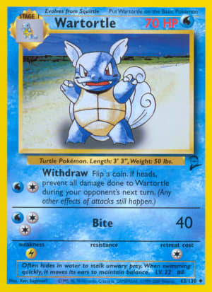 Wartortle (W Stamp)