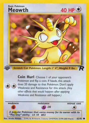 Meowth (First Edition)