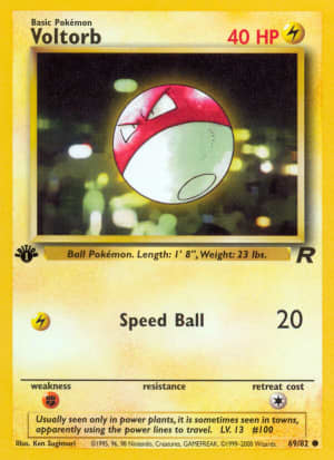 Voltorb (First Edition)