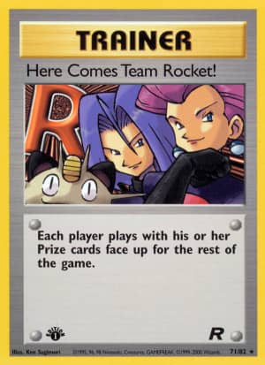 Here Comes Team Rocket! (First Edition)