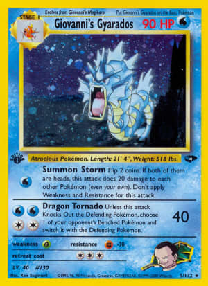 Giovanni's Gyarados (Unlimited Holofoil)