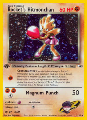 Rocket's Hitmonchan (Jumbo)