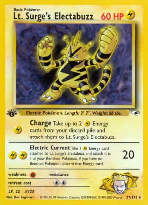 Lt. Surge's Electabuzz (Unlimited)
