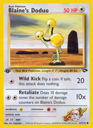 Blaine's Doduo (Unlimited)