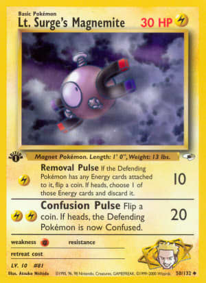 Lt. Surge's Magnemite (Unlimited)