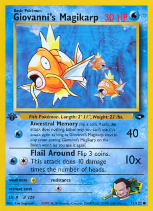 Giovanni's Magikarp (First Edition)