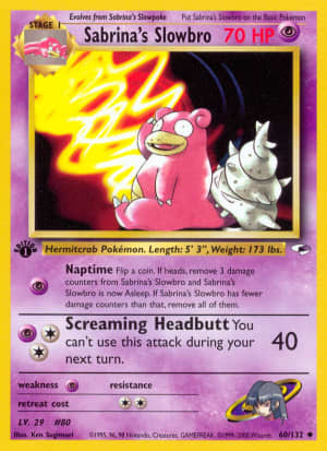 Sabrina's Slowbro (Unlimited)