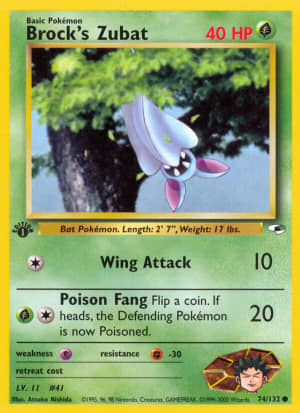 Brock's Zubat (Unlimited)