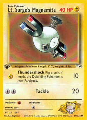 Lt. Surge's Magnemite (Unlimited)