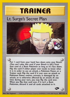 Lt. Surge's Secret Plan (Unlimited)